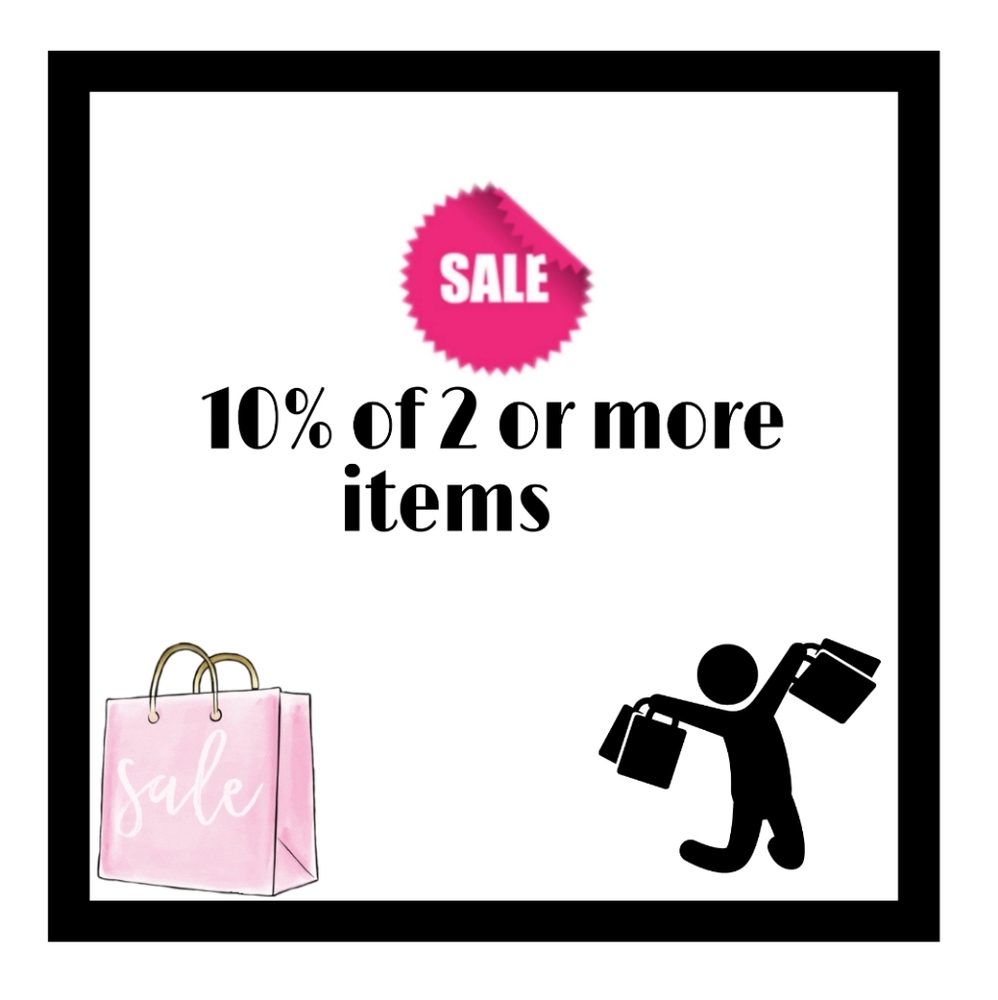10% off 2+ items